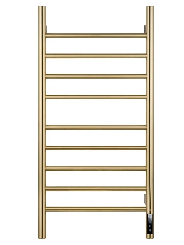 Полотенцесушитель электрический Wonzon & Woghand брашированное золото (WW-AL409-BG) Полотенцесушитель электрический Wonzon & Woghand брашированное золото (WW-AL409-BG)