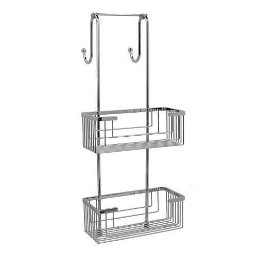 Полка WasserKRAFT K-71122 Комплект из держателей и 2-х навесных полок Полка WasserKRAFT K-71122 Комплект из держателей и 2-х навесных полок