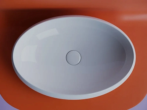 Раковина Ceramica Nova ELEMENT CN5033 белый накладная Раковина Ceramica Nova ELEMENT CN5033 белый накладная