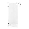 Картинка анонса товара «душевая перегородка new trendy avexa black 110x200 exk-1628 (черный)»