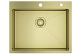 Кухонная мойка Raglo R701.6050.03 600x500мм сатин золотой
