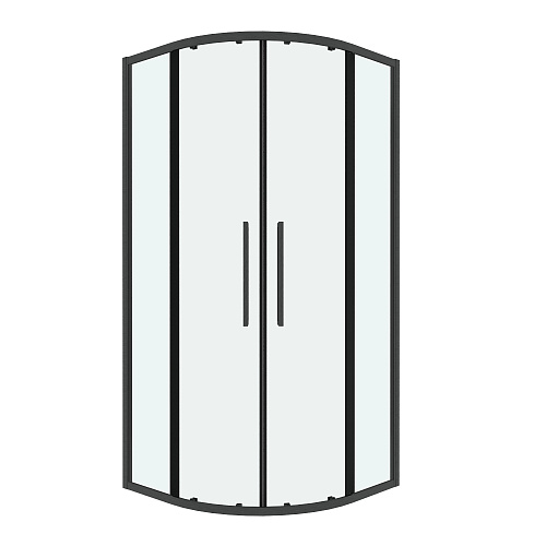 Душевой уголок GROSSMAN Cosmo 301.K33.02.9090.42.00 (90x90x195) полукруг,раздвижн,графит сатин,стекло прозрач Душевой уголок GROSSMAN Cosmo 301.K33.02.9090.42.00 (90x90x195) полукруг,раздвижн,графит сатин,стекло прозрач