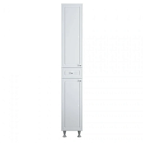 Шкаф-пенал Damixa Palace One M41CSR0303WG напольный, универсальный, 30 см, белый Шкаф-пенал Damixa Palace One M41CSR0303WG напольный, универсальный, 30 см, белый