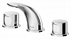 Смеситель для раковины AM.PM Sensation F3008000 трехсекционный встраиваемый, хром Смеситель для раковины AM.PM Sensation F3008000 трехсекционный встраиваемый, хром