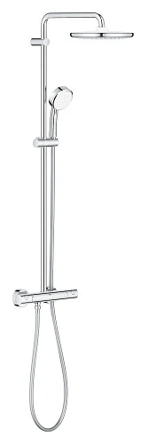 Душевая система GROHE Tempesta Cosmopolitan 250 с термостатом, хром (26670000) Душевая система GROHE Tempesta Cosmopolitan 250 с термостатом, хром (26670000)