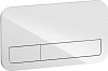 Картинка анонса товара «клавиша смыва villeroy &amp; boch viconnect 9224 00 re (922400re) (стекло, белый глянцевый)»