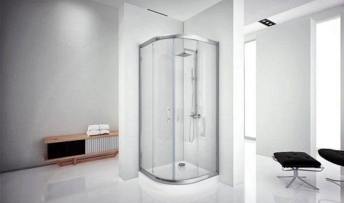 Душевой уголок Aquanet Alfa NAA2142 100x100, R550, прозрачное стекло 00185040 Душевой уголок Aquanet Alfa NAA2142 100x100, R550, прозрачное стекло 00185040