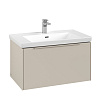 Картинка анонса товара «тумба под раковину villeroy &amp; boch subway 3.0 cashmere grey / cashmere grey c57302vn»