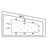Акриловая ванна EXCELLENT Sfera Slim 170x100 правая ULTRA хром WAEX.SFP17S.ULTRA.CR Акриловая ванна EXCELLENT Sfera Slim 170x100 правая ULTRA хром WAEX.SFP17S.ULTRA.CR