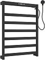 Полотенцесушитель электрический Allen Brau Reality 642х472 7.32000-31 черный матовый Полотенцесушитель электрический Allen Brau Reality 642х472 7.32000-31 черный матовый