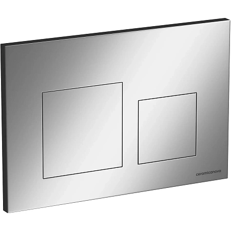 Клавиша смыва Ceramica Nova Balance Square CN12-002M хром матовый Клавиша смыва Ceramica Nova Balance Square CN12-002M хром матовый