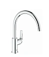 Смеситель для кухни GROHE BauCurve, высокий излив, хром (31536000) Смеситель для кухни GROHE BauCurve, высокий излив, хром (31536000)