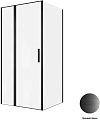 Душевой уголок Allen Brau Priority 100x90 3.31030.BBA + 3.31045.BBA черный браш Душевой уголок Allen Brau Priority 100x90 3.31030.BBA + 3.31045.BBA черный браш