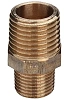 Ниппель переходной Viega 282127 бронза 3/8х1/4