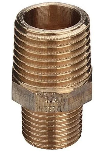 Ниппель переходной Viega 282127 бронза 3/8х1/4 Ниппель переходной Viega 282127 бронза 3/8х1/4