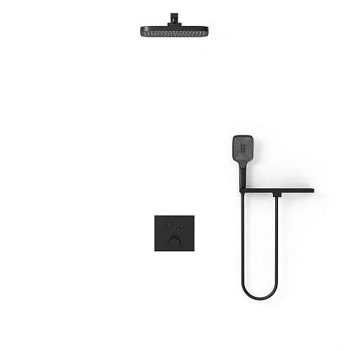 Душевая система Vincea VSFW-4211RMB встраиваемая, 2 режима, черный Душевая система Vincea VSFW-4211RMB встраиваемая, 2 режима, черный