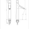 Смеситель для раковины Wonzon & Woghand хром (WW-H1011-CR) Смеситель для раковины Wonzon & Woghand хром (WW-H1011-CR)
