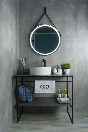 Раковина Gid N9425 51144 накладная белая 40x40x15 Раковина Gid N9425 51144 накладная белая 40x40x15