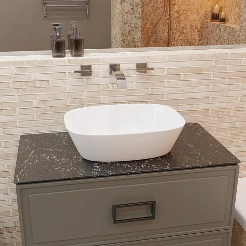 Раковина CHARUS STEFANIA 700-026W 500x380 белый Раковина CHARUS STEFANIA 700-026W 500x380 белый