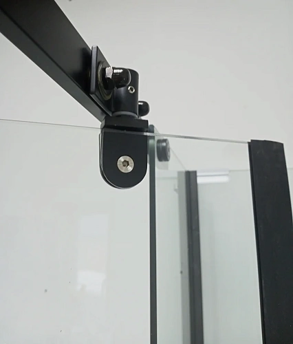 Душевая кабина Ceruttispa CHIKA901B без крыши 90x90x215-225 профиль черный, стекло прозрачное Душевая кабина Ceruttispa CHIKA901B без крыши 90x90x215-225 профиль черный, стекло прозрачное