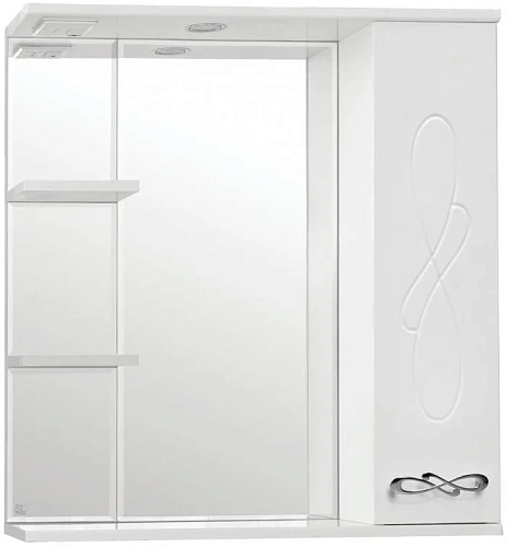 Зеркальный шкаф Style Line Венеция 75/С ЛС-00000263 Зеркальный шкаф Style Line Венеция 75/С ЛС-00000263