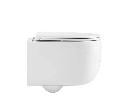 Унитаз подвесной Vincea Evo VT1-64ST Tornado, белый, ультратонкое сиденье soft-close Унитаз подвесной Vincea Evo VT1-64ST Tornado, белый, ультратонкое сиденье soft-close
