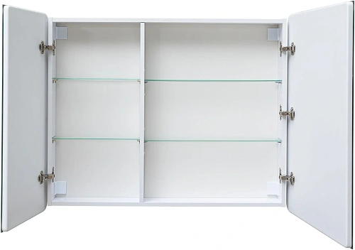 Зеркальный шкаф Aquanet Оптима 100 00341427 с LED подсветкой Зеркальный шкаф Aquanet Оптима 100 00341427 с LED подсветкой