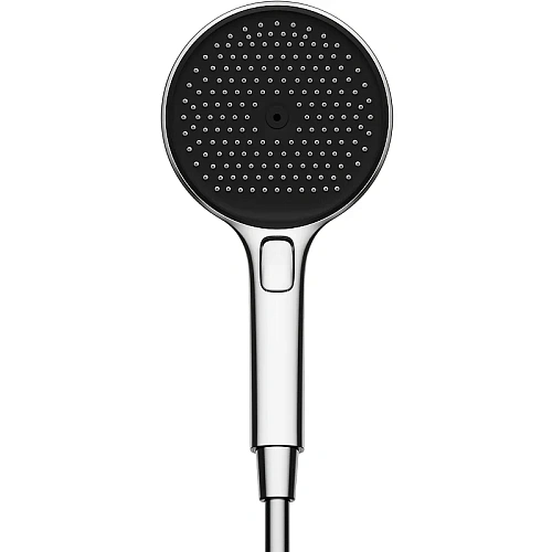 Душевая лейка Sancos Nok round SC6001CH-B диаметр 130 мм, 3 режима, хром/черный матовый Душевая лейка Sancos Nok round SC6001CH-B диаметр 130 мм, 3 режима, хром/черный матовый