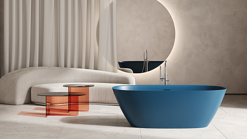 Ванна отдельностоящая Salini SOFIA 185x90 102529M из искусственого камня S-Stone Ванна отдельностоящая Salini SOFIA 185x90 102529M из искусственого камня S-Stone