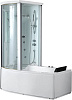Картинка анонса товара «акриловая ванна gemy g8040 b l 170x85 угловая, асимметричная, левая, гидромассажная»