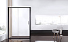 Картинка анонса товара «душевая дверь bravat blackline bd120.4101b 120 x 200 см, черный»
