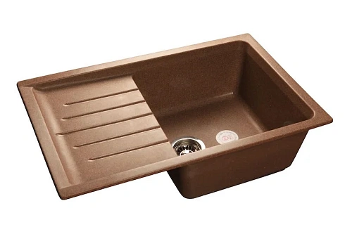 Кухонная мойка GranFest Practic P-760 L тер терракот Кухонная мойка GranFest Practic P-760 L тер терракот
