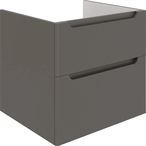 Тумба с раковиной STWORKI Берген 60 серая со светлой столешницей 122, раковина Bocchi Vessel 1173-06 569133 Тумба с раковиной STWORKI Берген 60 серая со светлой столешницей 122, раковина Bocchi Vessel 1173-06 569133