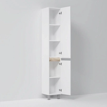 Шкаф-пенал AM.PM X-Joy M85ACSR0306WG напольный, правый, 30 см, белый Шкаф-пенал AM.PM X-Joy M85ACSR0306WG напольный, правый, 30 см, белый