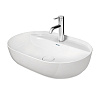 Картинка анонса товара «раковина duravit luv 0380600000 600 мм белая 1 отверстие под смеситель»