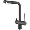 Смеситель для кухни Paulmark SERPENTINE графит Se213222-DG Смеситель для кухни Paulmark SERPENTINE графит Se213222-DG