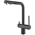 Смеситель для кухни Paulmark SERPENTINE графит Se213222-DG Смеситель для кухни Paulmark SERPENTINE графит Se213222-DG