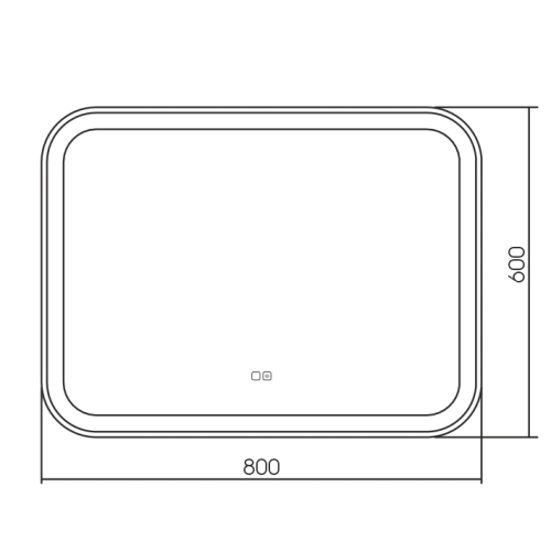 Зеркало Silver mirrors Stiv neo - 2 800х600 бесконтактный сенсор, подогрев LED-00002924 Зеркало Silver mirrors Stiv neo - 2 800х600 бесконтактный сенсор, подогрев LED-00002924