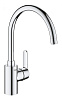 Картинка анонса товара «смеситель для кухни grohe get с поворотным c-изливом, хром (31494001)»