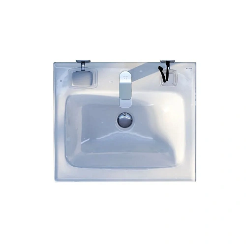 Раковина AM.PM X-Joy M85AWCC0552WG64 мебельная, керамическая, 55 см, встраиваемая, белый Раковина AM.PM X-Joy M85AWCC0552WG64 мебельная, керамическая, 55 см, встраиваемая, белый