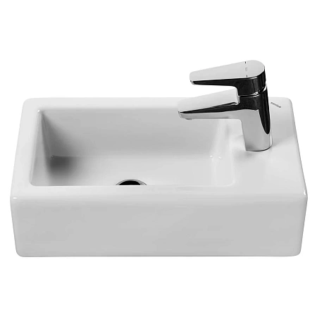 Раковина Santek Эрис 46 отверстие под смеситель справа 1WH301972 1.WH30.1.972 Раковина Santek Эрис 46 отверстие под смеситель справа 1WH301972 1.WH30.1.972