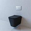 Унитаз подвесной Esbano GARTEZ (ESUPGARTBM) Matt Black 510x345x340 с крышкой микролифт
