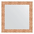 Зеркало в багетной раме Evoform Definite BY 3146 66 x 66 см, соты медь Зеркало в багетной раме Evoform Definite BY 3146 66 x 66 см, соты медь