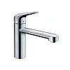 Смеситель для кухни Hansgrohe 120, CoolStart, EcoSmart, 1jet 71805000, хром Смеситель для кухни Hansgrohe 120, CoolStart, EcoSmart, 1jet 71805000, хром