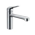 Смеситель для кухни Hansgrohe 120, CoolStart, EcoSmart, 1jet 71805000, хром Смеситель для кухни Hansgrohe 120, CoolStart, EcoSmart, 1jet 71805000, хром