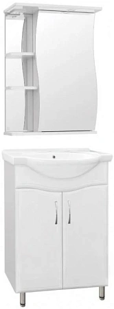 Зеркальный шкаф Style Line Волна 60/С ЛС-00000121 Зеркальный шкаф Style Line Волна 60/С ЛС-00000121