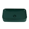 Раковина ABBER Rechteck AC2204MDG накладная, зеленая матовая Раковина ABBER Rechteck AC2204MDG накладная, зеленая матовая