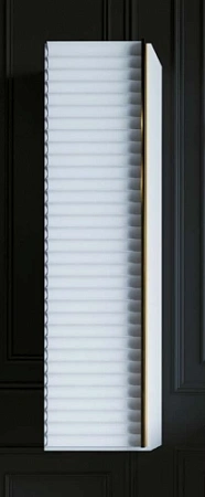 Шкаф-пенал Armadi Art Canale 846-WCR белый+хром без ножек Шкаф-пенал Armadi Art Canale 846-WCR белый+хром без ножек