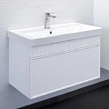 Тумба с раковиной Comforty Мадрид-80М 00-00021274 белый матовый раковина Comforty 4480 Тумба с раковиной Comforty Мадрид-80М 00-00021274 белый матовый раковина Comforty 4480