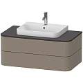 Тумба под раковину Duravit Happy D.2 Plus HP496109292 подвесная 100 см серый камень Тумба под раковину Duravit Happy D.2 Plus HP496109292 подвесная 100 см серый камень